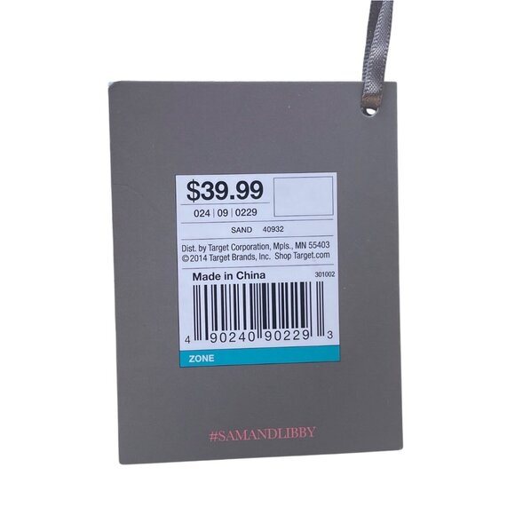 Sam & Libby Sand Snake Print  With Gold Chain Strap & Metal Accent Crossbody Bag - Picture 10 of 13